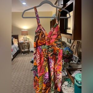 Anthropologie summer mini dress